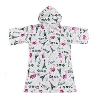 Foto 3 | Bata de Baño Infantil Elefantito con Gorro Blanco París 6-8
