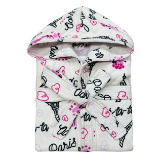 Foto 4 | Bata de Baño Infantil Elefantito con Gorro Blanco París 6-8
