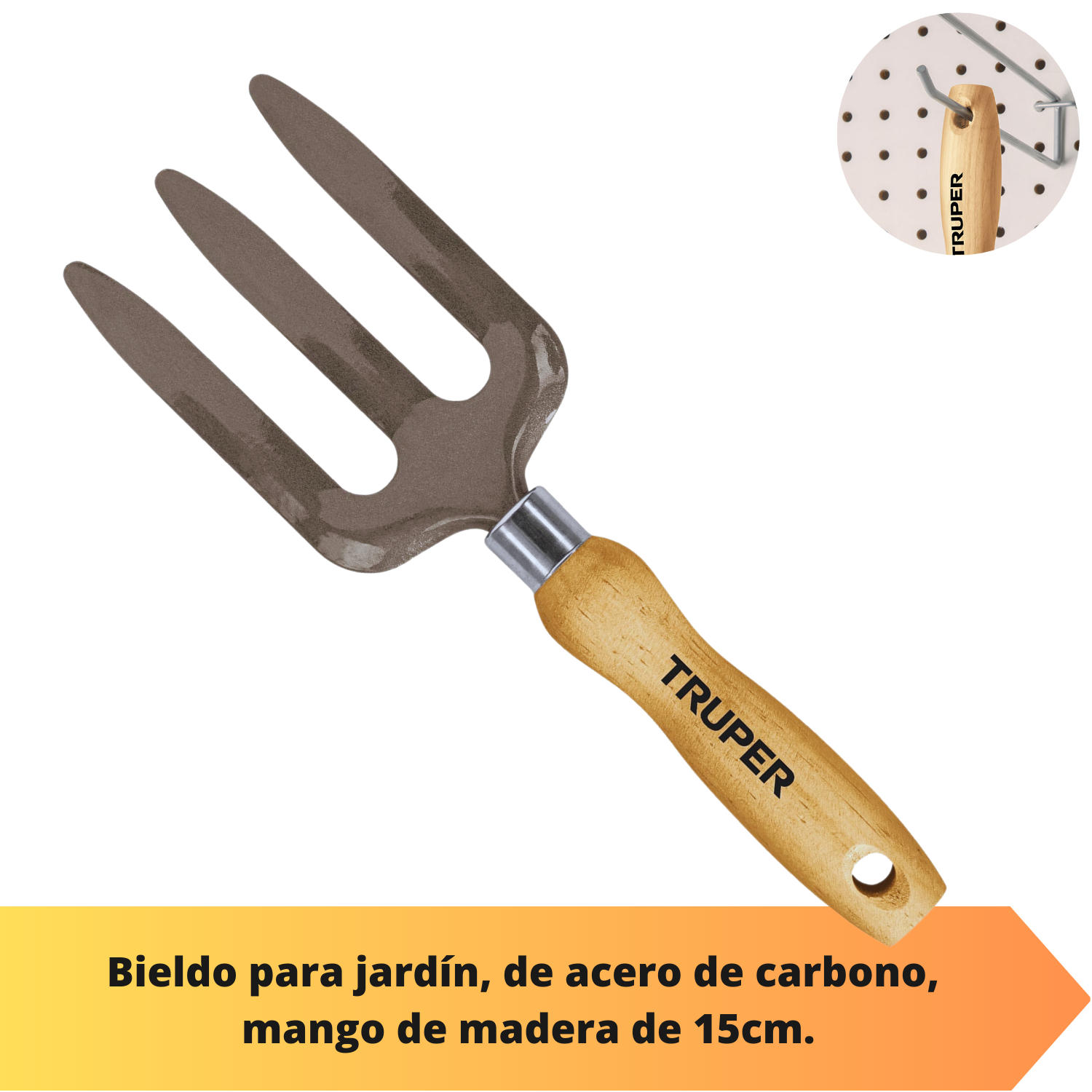 Foto 4 pulgar | Juego de Herramientas Truper para Jardín de 4 Piezas de 6''