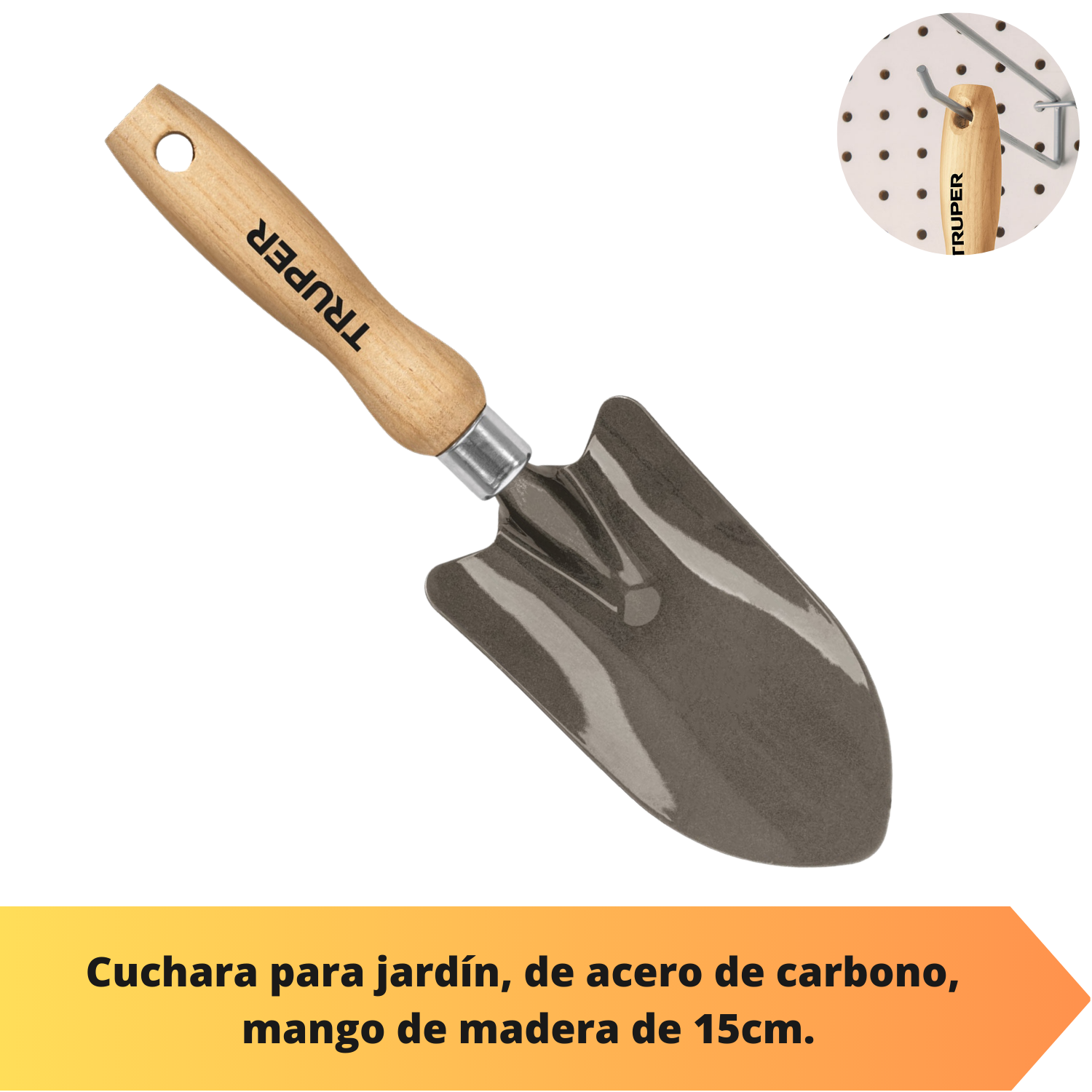 Foto 5 pulgar | Juego de Herramientas Truper para Jardín de 4 Piezas de 6''