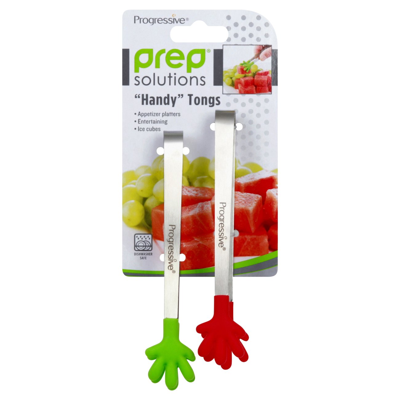 Foto 4 pulgar | Juego de 2 Pinzas con Puntas de Silicón Progressive Ps-3030set color Rojo y Verde