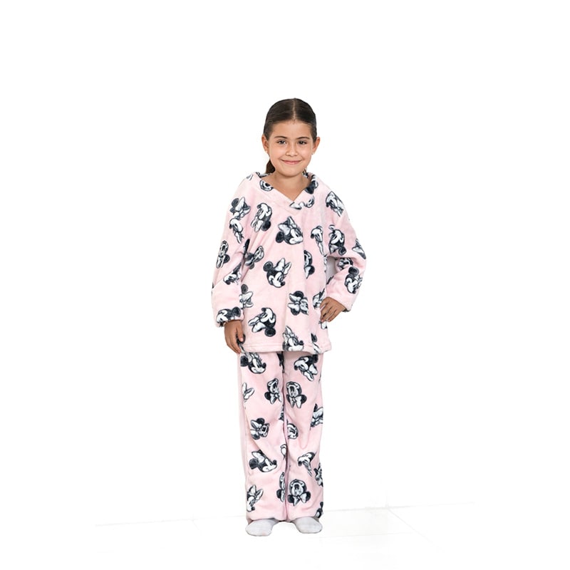 Pijama Supersoft T10 Minnie Mouse (2 Pzas) $545