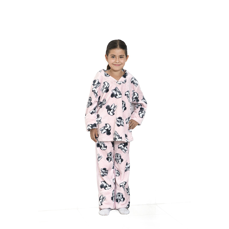 Foto 2 pulgar | Pijama Supersoft T10 Minnie Mouse (2 Pzas)