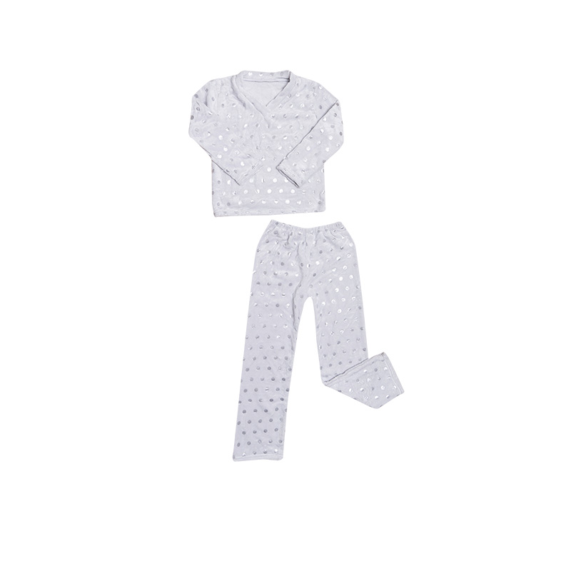 Foto 2 pulgar | Pijama Supersoft  Silver (2 Pzas)