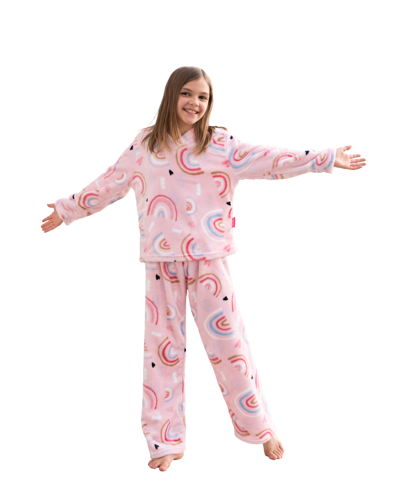 Pijama Supersoft Arcoíris (2 Pzas)