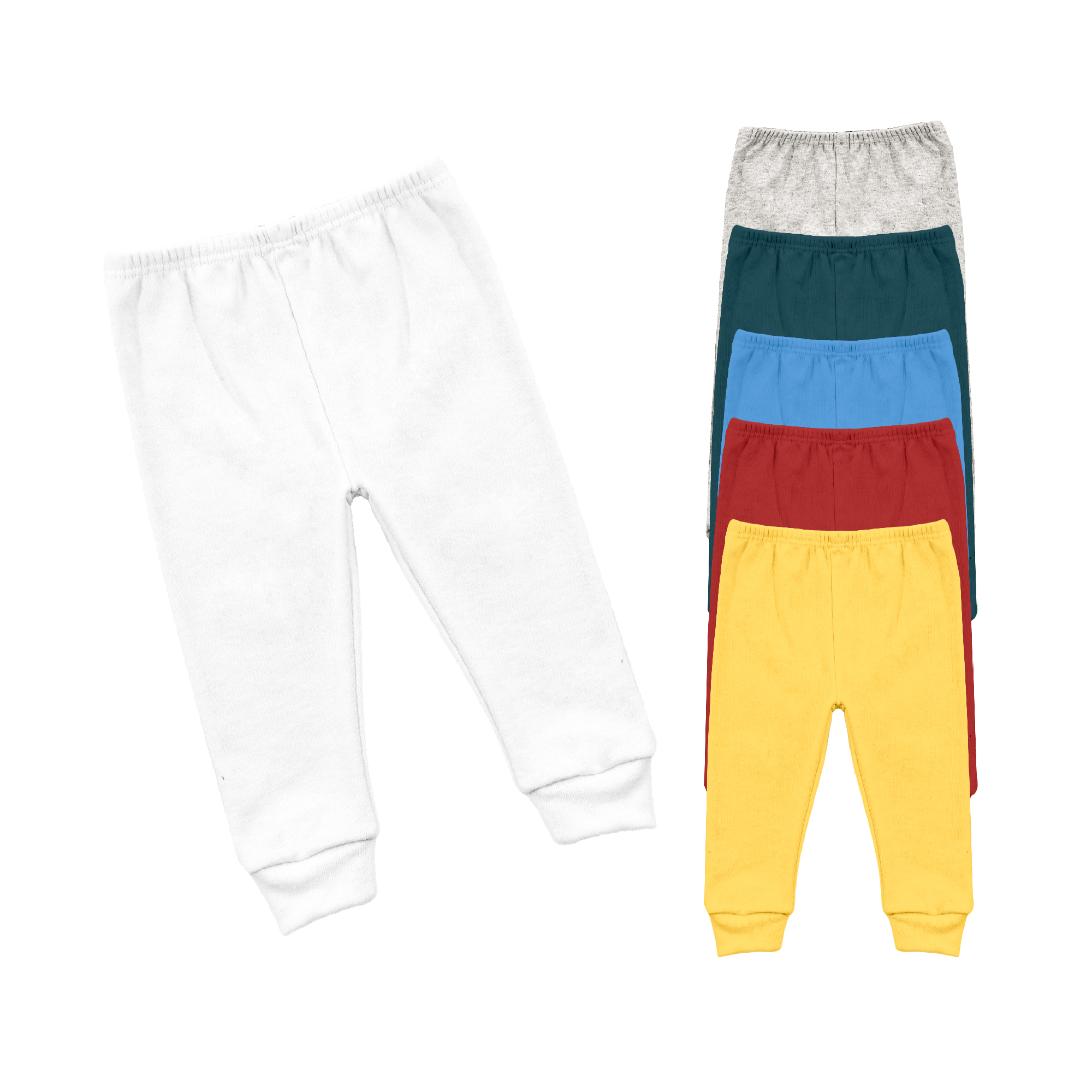 Foto 2 pulgar | Set de 6 Pantalones La Ideal de México Bebé y Niño Colores Surtidos