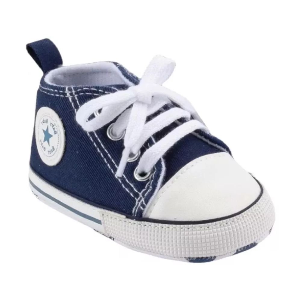 Foto 2 pulgar | Tenis Denali Azul Marino 6-18 Meses Zapatito Clásico de Bebé