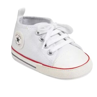 Foto 1 | Tenis Denali Blanco con Líneas 6-18 Meses Zapatito Clásico para Bebé