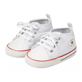 Foto 2 | Tenis Denali Blanco con Líneas 6-18 Meses Zapatito Clásico para Bebé