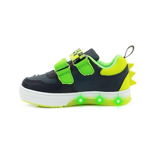 Foto 7 | Tenis Luz Led Dinosaurios Roar Bubble Gummers Marino 15-21 Verde Oscuro