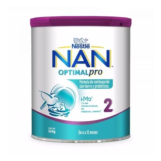 Foto 2 pulgar | Fórmula de continuación Nan 2 Nestlé Optipro Lconfort 360 G