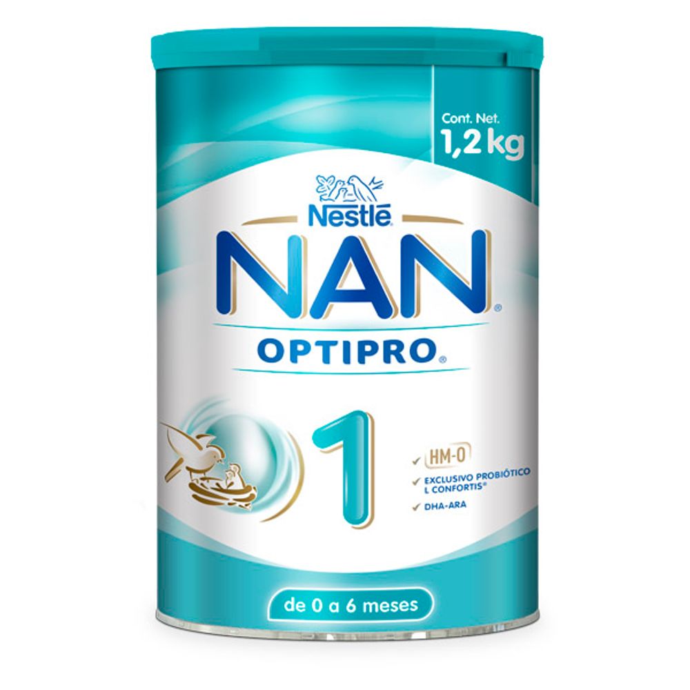 Fórmula Láctea Infantil Nestle Lata NAN 1 Optipro 1.2 K