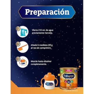 Foto 2 | Alimento para Niños ENFAGROW Etapa 3 800 G