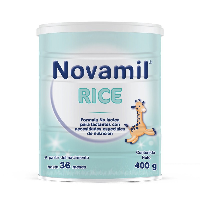 Leche en Polvo para Bebé de 0 a 36 Meses Novamil Rice 400 G Sabor Arroz