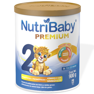 Foto 1 | Fórmula Láctea Infantil Con Simbióticos Etapa 2 Nutribaby 900 Gr Lata