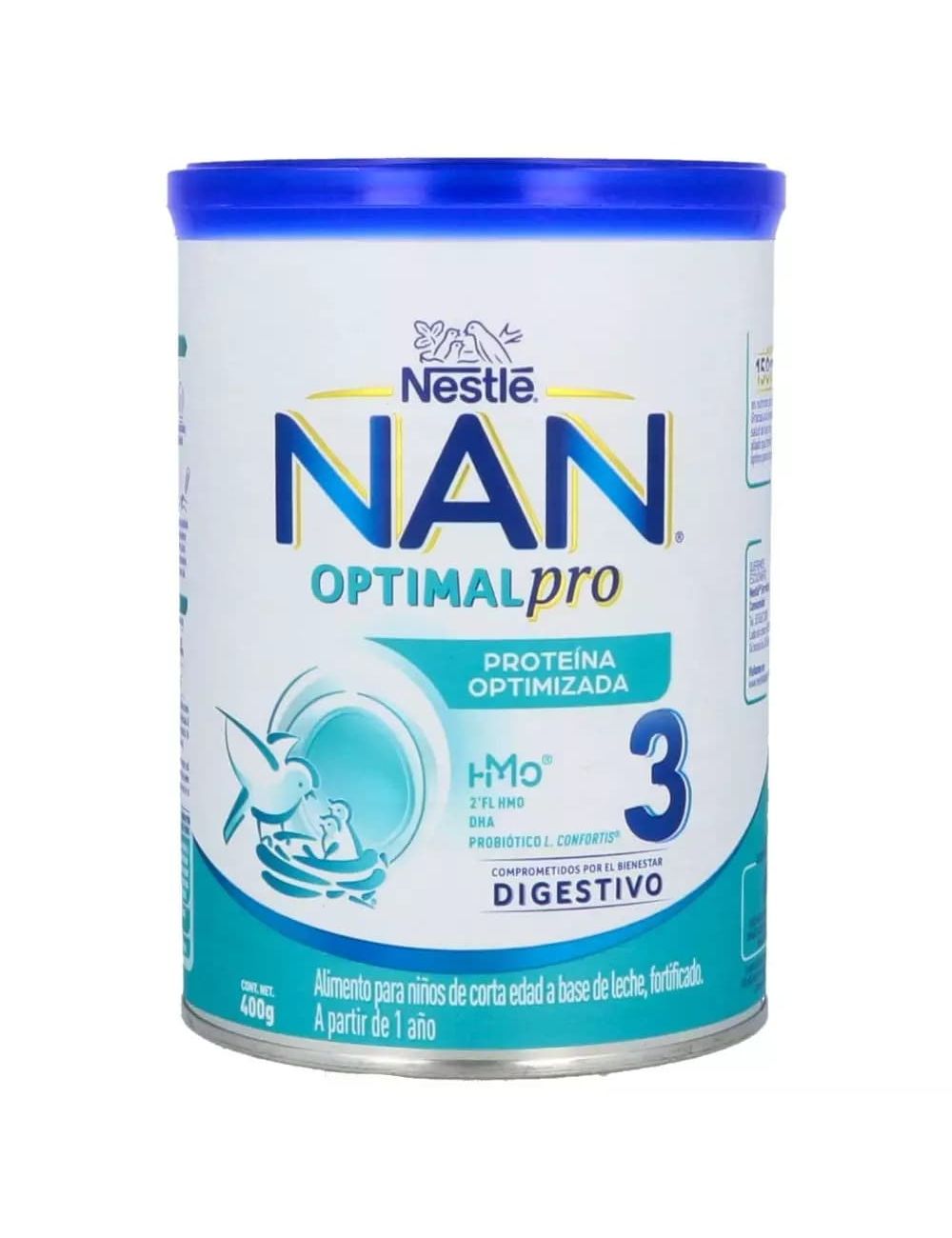 Foto 2 pulgar | Fórmula Infantil Nan 3 Optipro 1-3 Años 400 G-nestlé