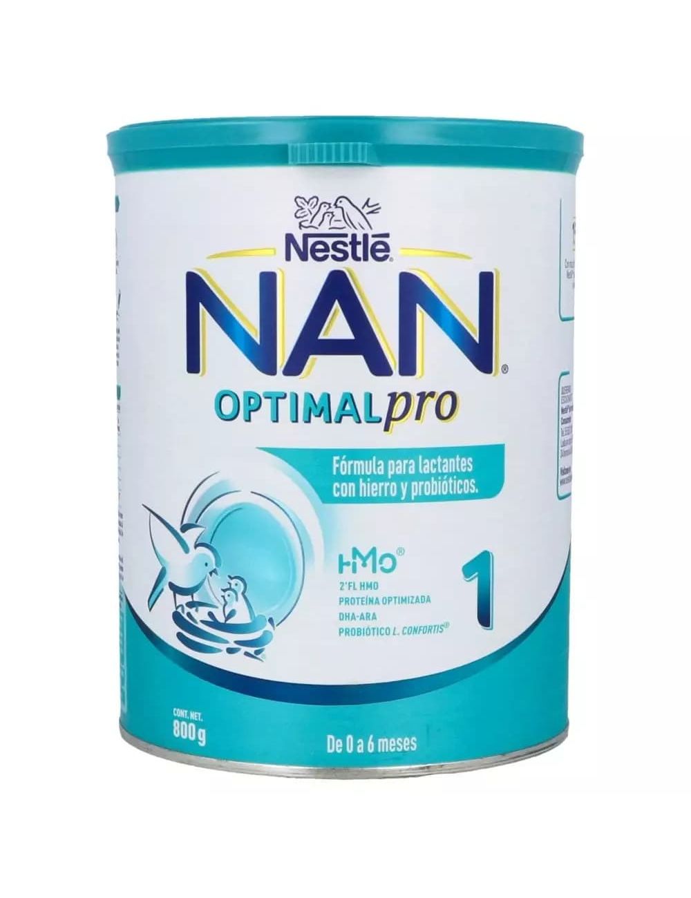 Foto 2 pulgar | Fórmula Infantil Nan 1 Optipro 0-6 Meses 800 G-nestlé