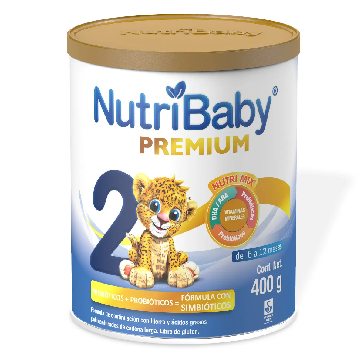 Foto 2 pulgar | Nutribaby Premium 2 6 A 12 M 400 G