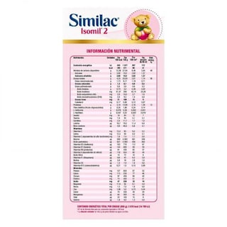 Foto 3 | Fórmula Infantil Similac Isomil 2 850 Gramos