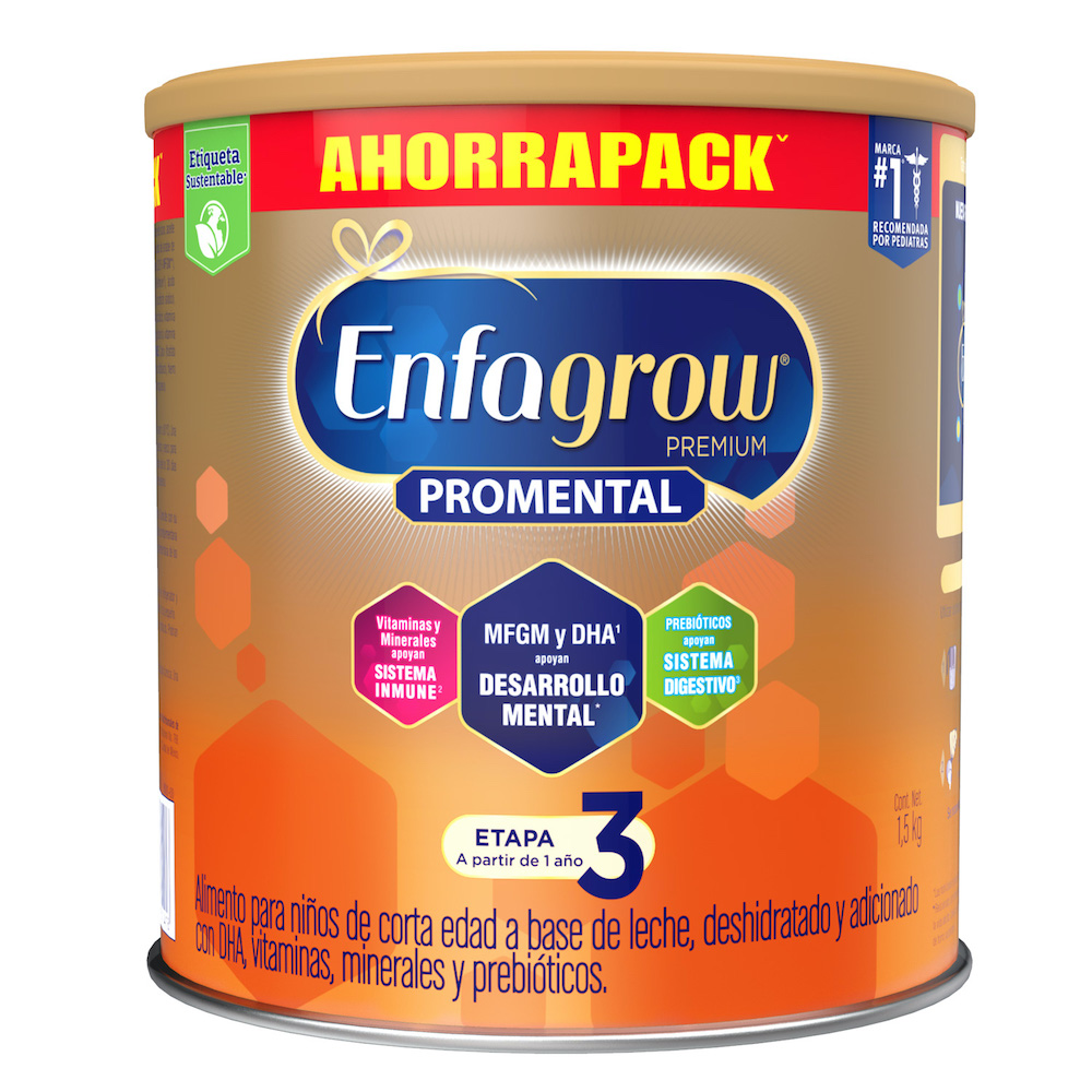 Foto 1 | Fórmula Láctea Infantil Etapa 3 +1 Año Enfagrow 1.5 Kg