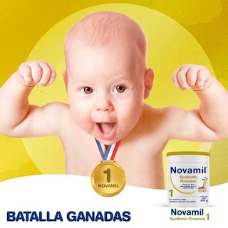 Foto 3 | Fórmula Láctea Infantil Novamil Symbiotic 3 800 G.