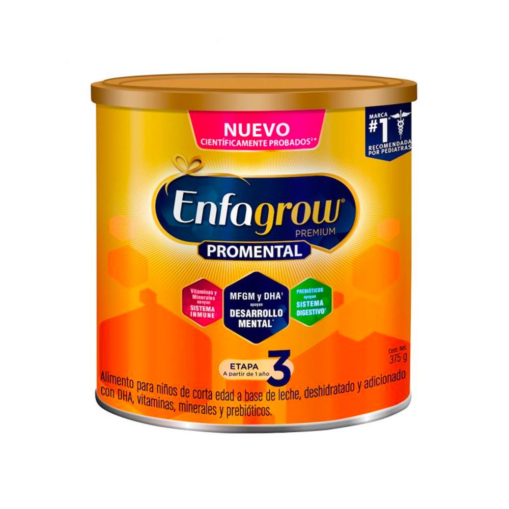 Foto 2 pulgar | Fórmula Infantil Enfagrow Promental Etapa 3 375 Gr