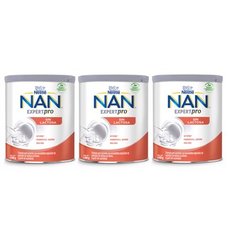 Foto 1 | Fórmula Infantil Nan Expert Pro Sin Lactosa, 400gr 3pz