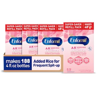 Foto 1 | Baby Formula Enfamil A.r. Almidón De Arroz Agregado, 900 G, Paquete De 4 - Venta Internacional.
