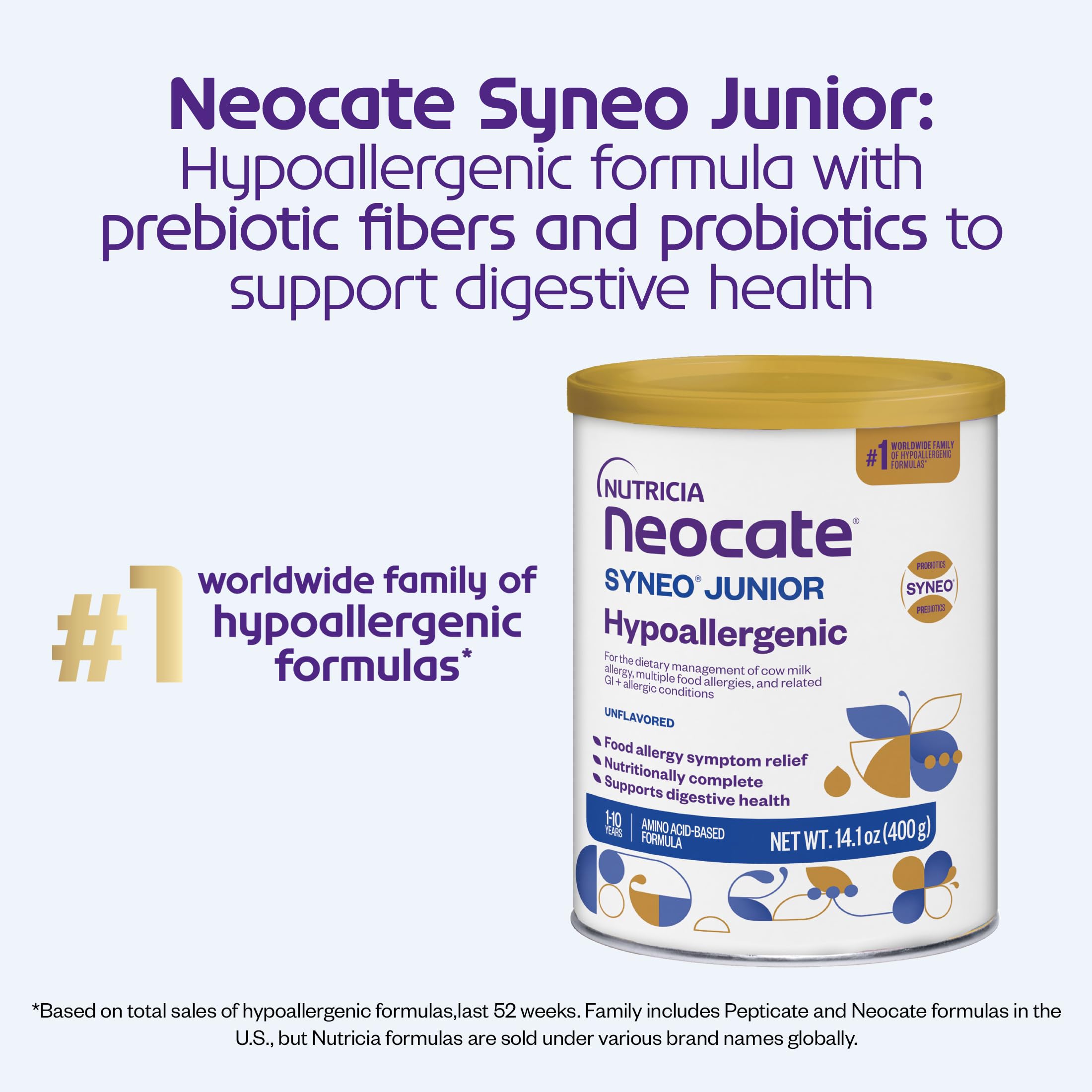 Foto 4 pulgar | Fórmula Neocate Syneo Junior, Hipoalergénica, 415 Ml, Más De 1 Año - Venta Internacional.