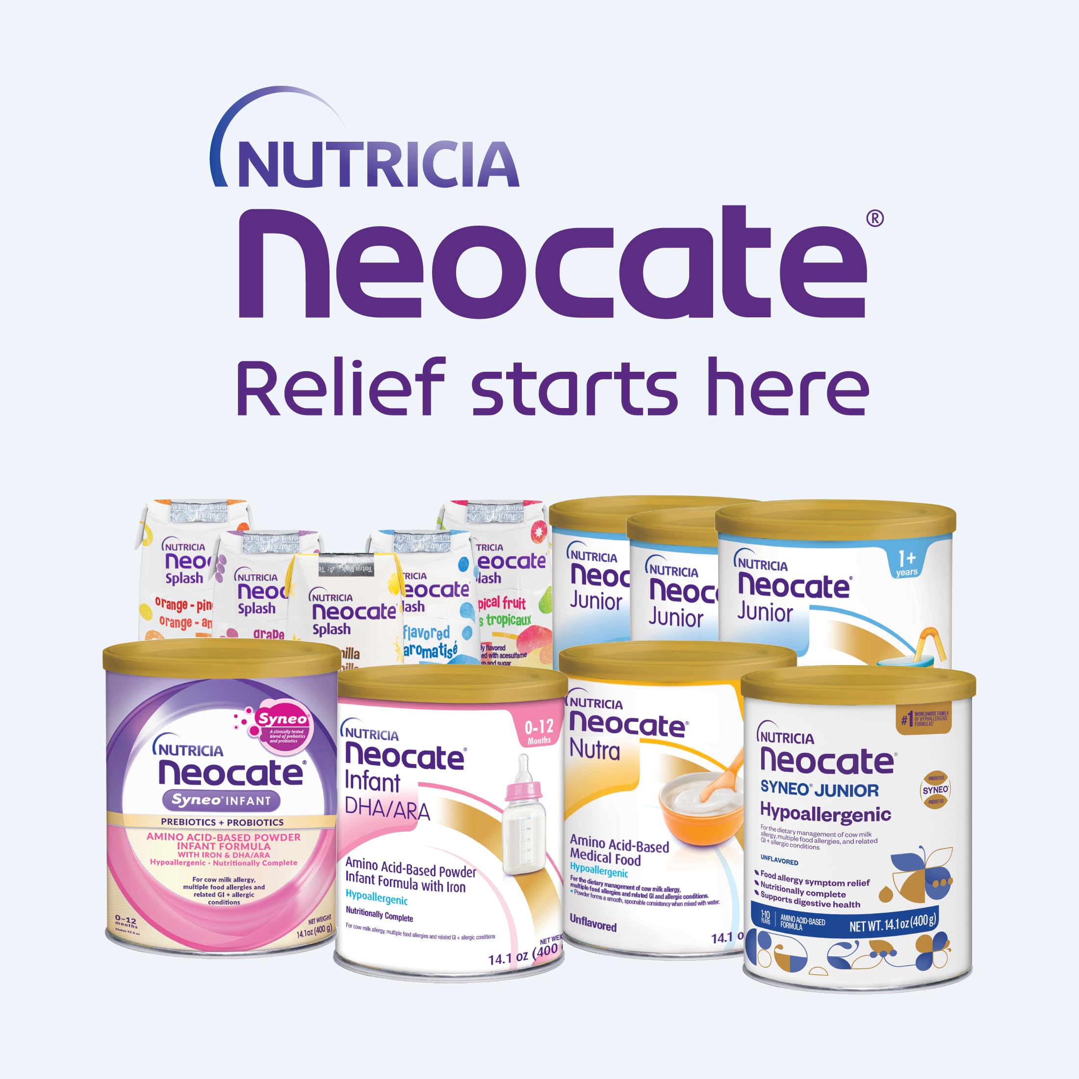Foto 7 | Fórmula Neocate Syneo Junior, Hipoalergénica, 415 Ml, Más De 1 Año - Venta Internacional.