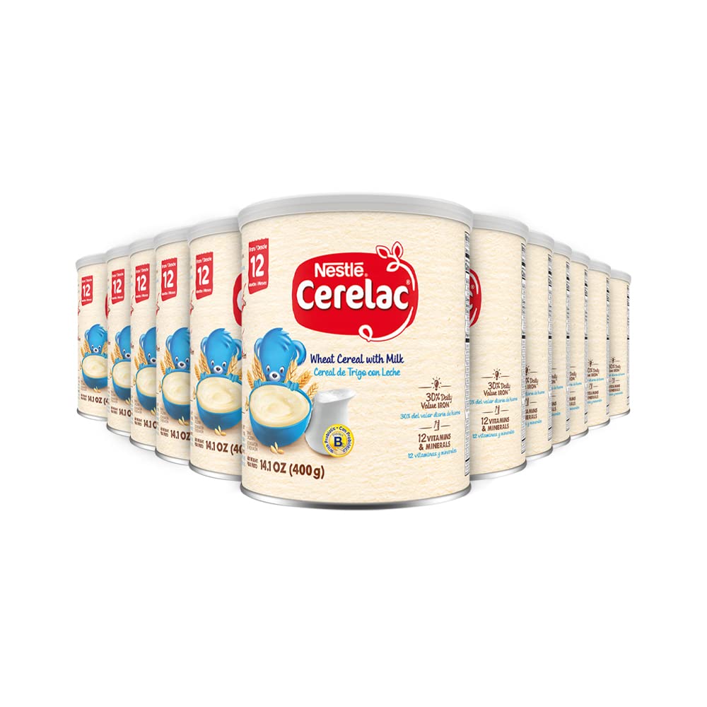 Foto 2 pulgar | Cereal Nestle Cerelac De Trigo Con Leche, 415 Ml (paquete De 12) - Venta Internacional.