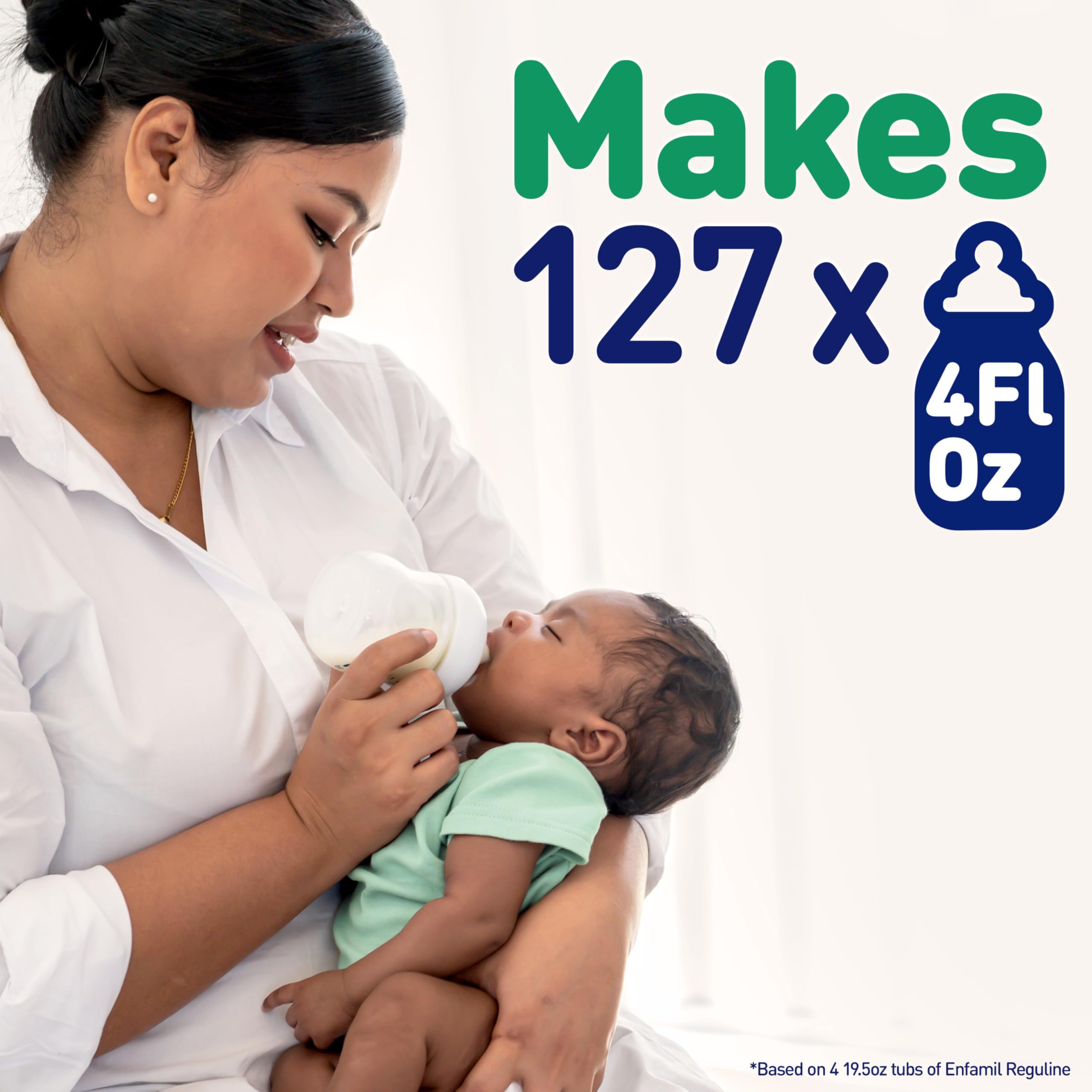 Foto 8 pulgar | Fórmula Para Bebés Enfamil Reguline A Base De Leche De 2,3 Kg Con Omega-3 Dha - Venta Internacional.