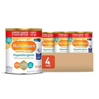 Foto 1 | Fórmula Para Bebés Enfamil Nutramigen Hipoalergénica, 780 Ml, Paquete De 4 - Venta Internacional.
