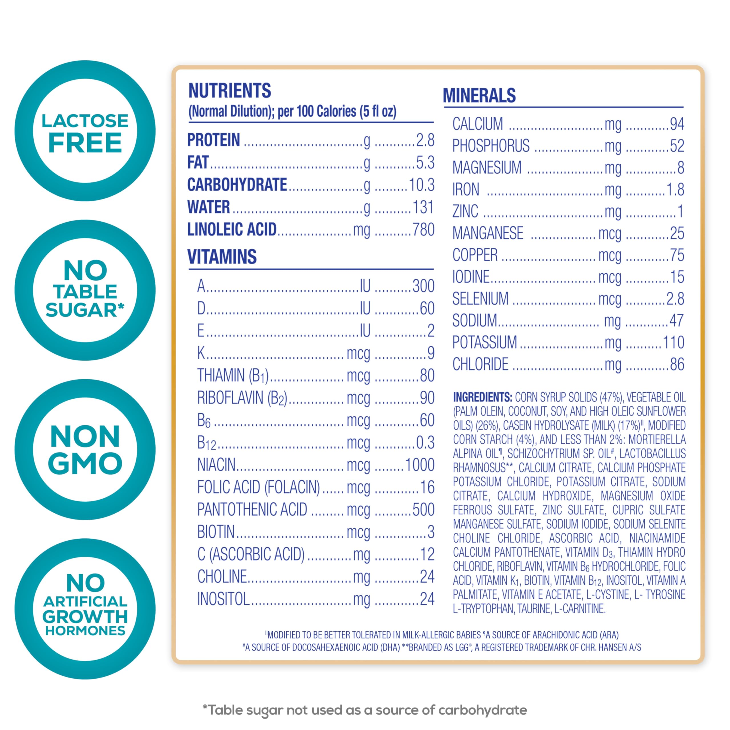 Foto 2 | Fórmula Para Bebés Enfamil Nutramigen Hipoalergénica, 780 Ml, Paquete De 4 - Venta Internacional.
