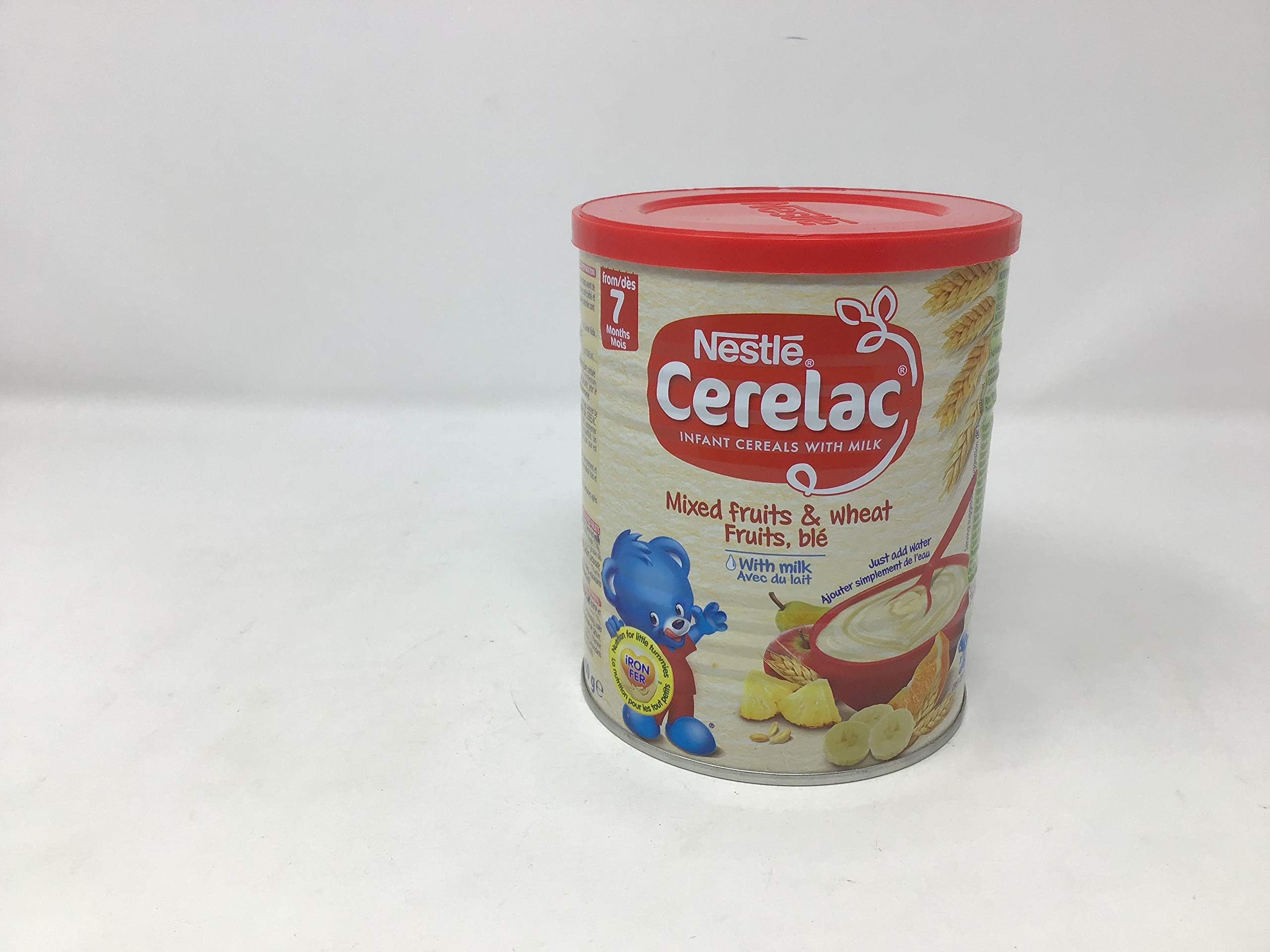Foto 4 pulgar | Alimento Para Bebés Nestle Cerelac, Mezcla De Frutas Y Trigo Con Leche, 400 G, 4 Unidades - Venta Internacional.