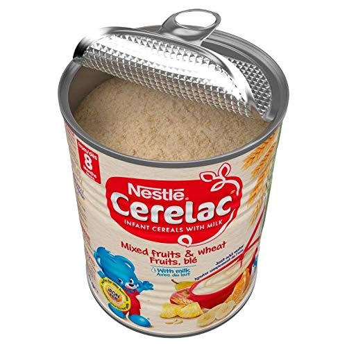 Foto 6 pulgar | Alimento Para Bebés Nestle Cerelac, Mezcla De Frutas Y Trigo Con Leche, 400 G, 4 Unidades - Venta Internacional.