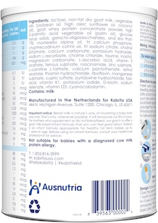 Foto 3 | Fórmula Infantil Kabrita A Base De Leche De Cabra 828 Ml, Paquete De 6, 0-12 Meses - Venta Internacional.