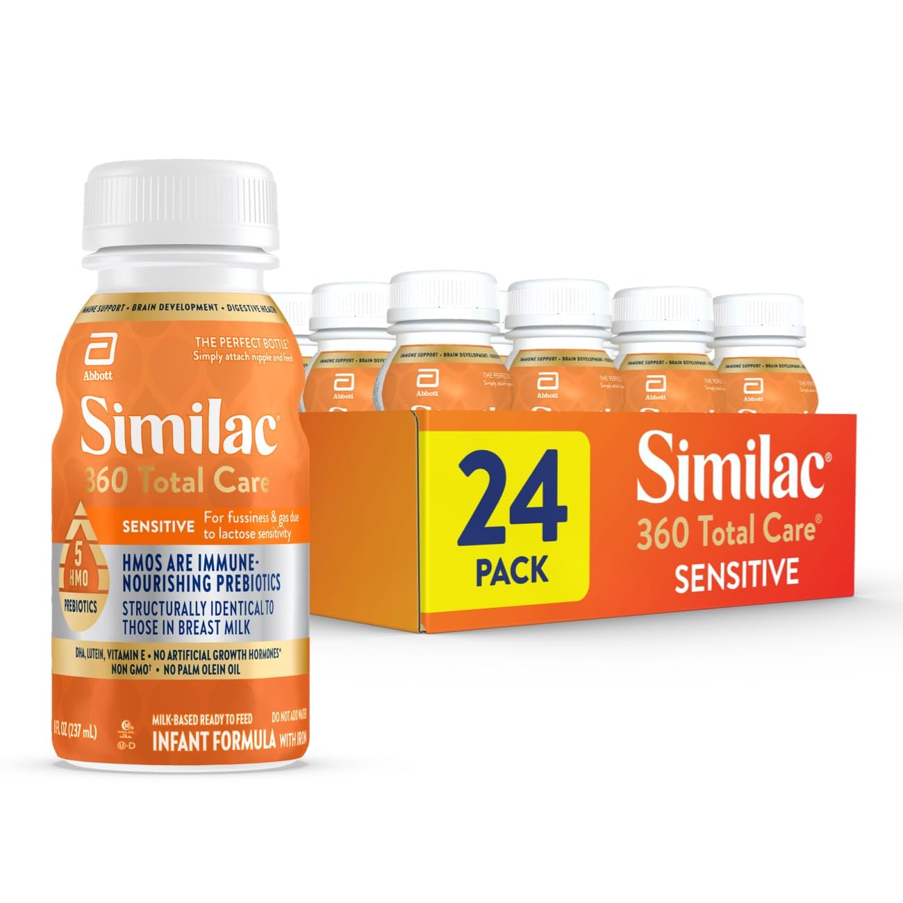 Foto 2 pulgar | Fórmula Infantil Similac 360 Total Care Sensitive 8 Oz X24 - Venta Internacional.