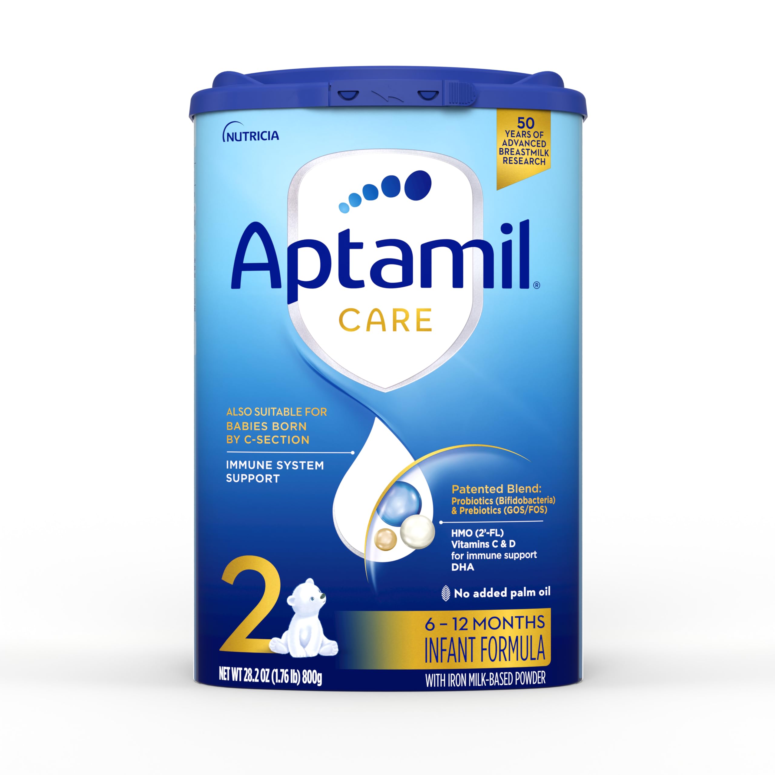 Foto 2 pulgar | Fórmula Infantil Aptamil Care Stage 2 A Partir De 6 Meses, 800 G - Venta Internacional.