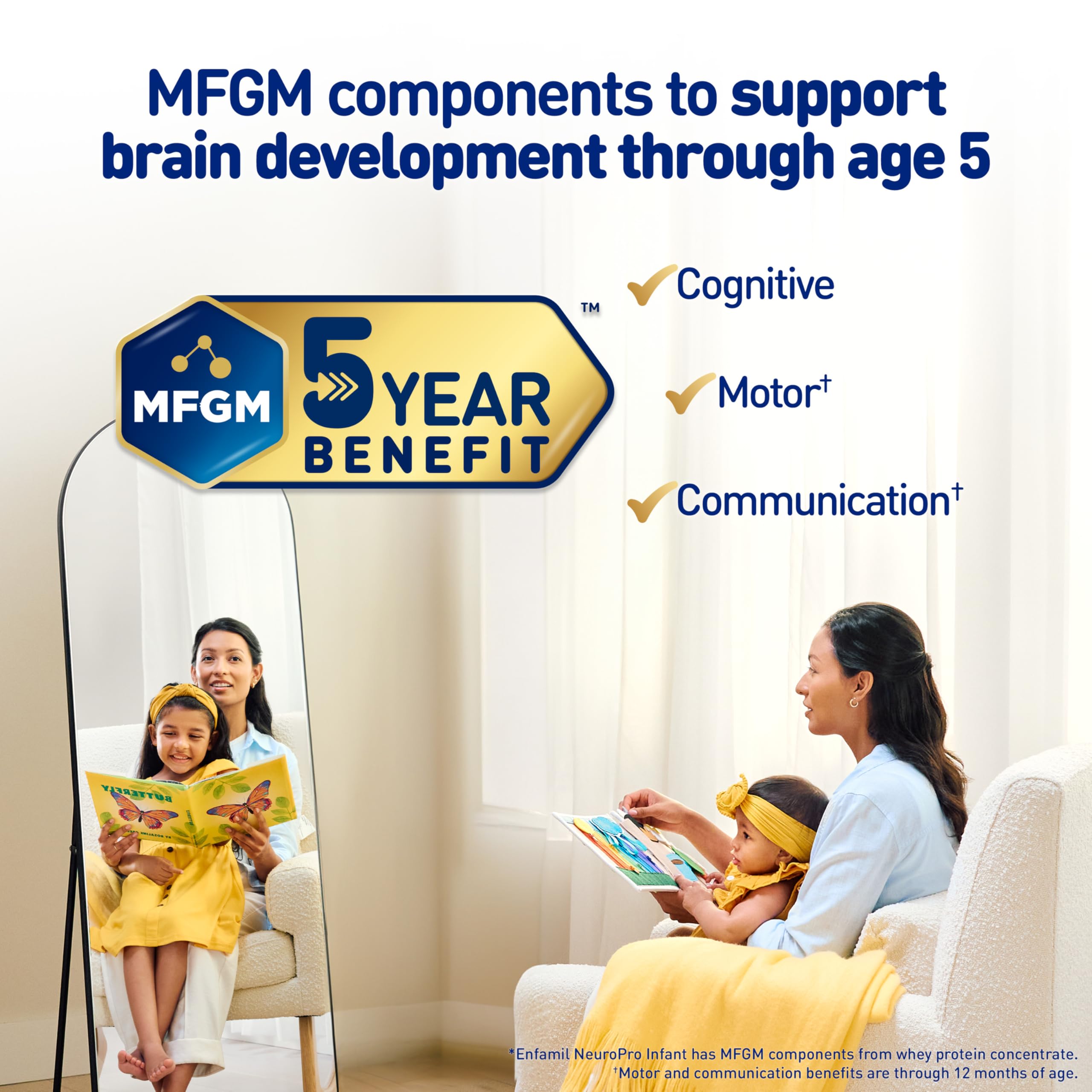 Foto 3 pulgar | Fórmula Para Bebés Enfamil Neuropro 5 Year Benefit, 1,08 Kg (paquete De 4) - Venta Internacional.