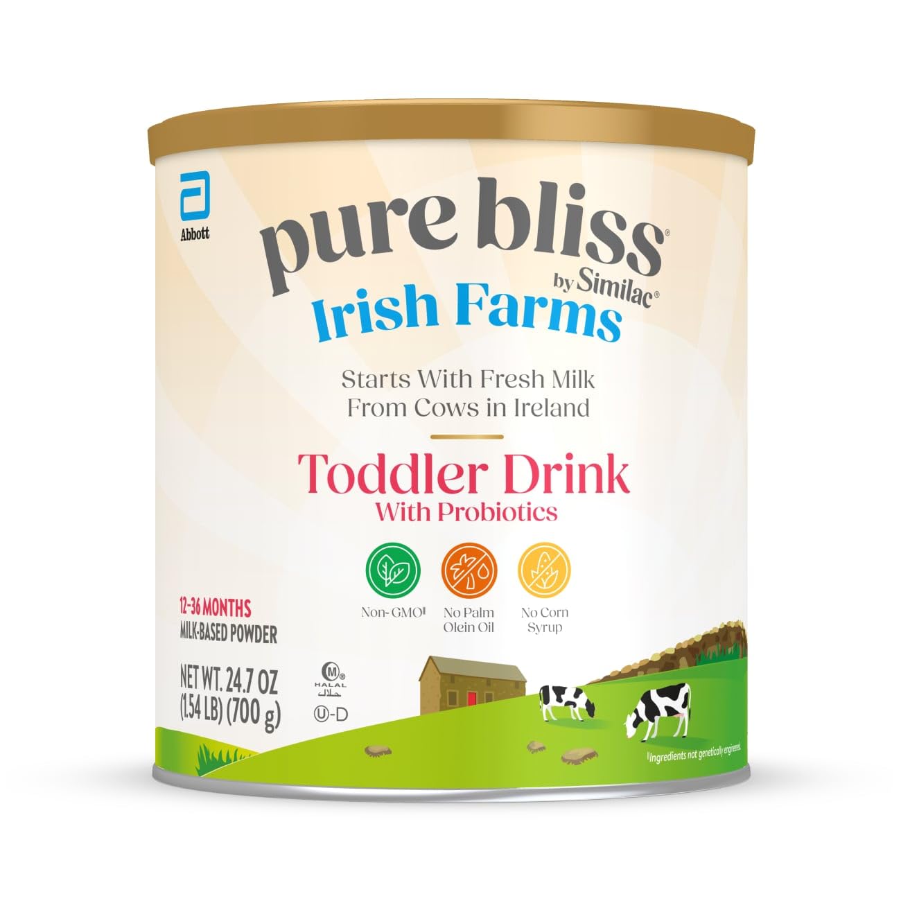 Foto 2 pulgar | Bebida Para Niños Pequeños Similac Pure Bliss Irish Farms 700 G X 6 - Venta Internacional.