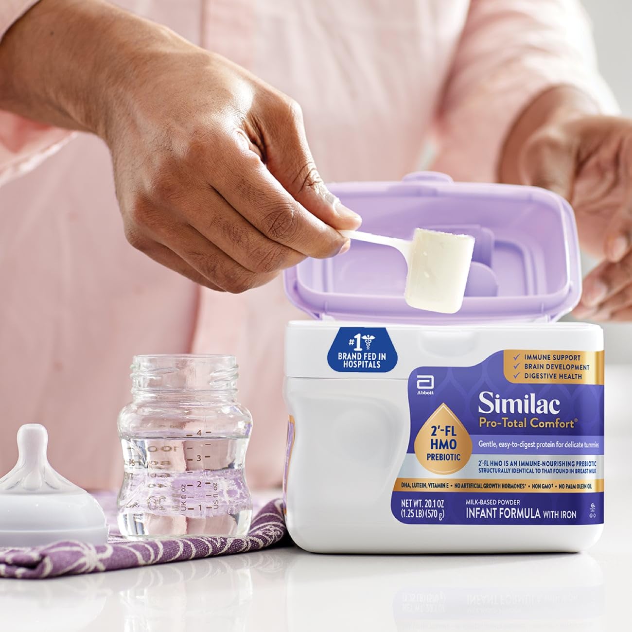 Foto 4 pulgar | Fórmula Infantil Similac Pro-total Comfort  * Envase De 20.1 Oz - Venta Internacional.