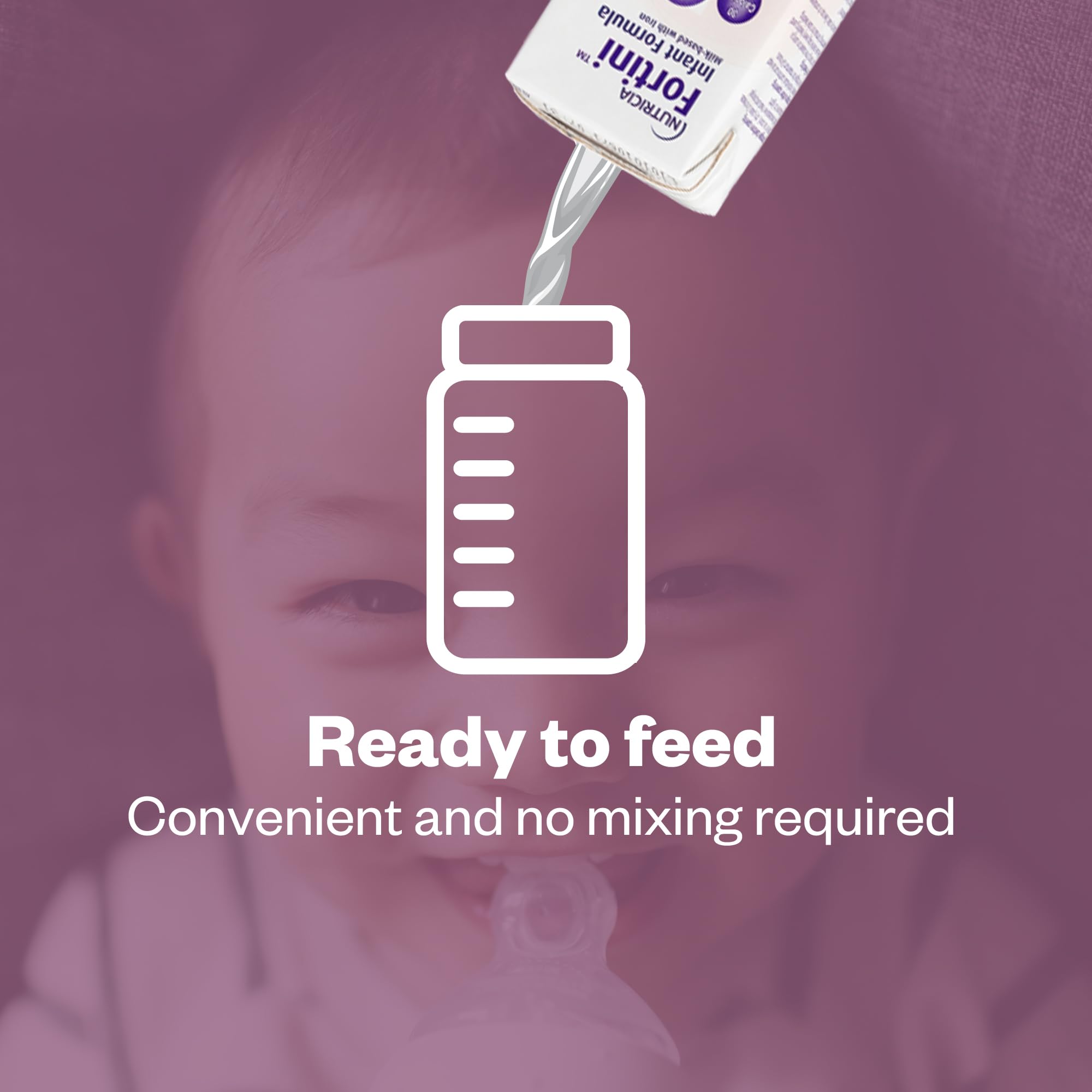 Foto 7 | Fórmula Infantil Nutricia Fortini A Base De Leche 120 Ml (paquete De 30) - Venta Internacional.