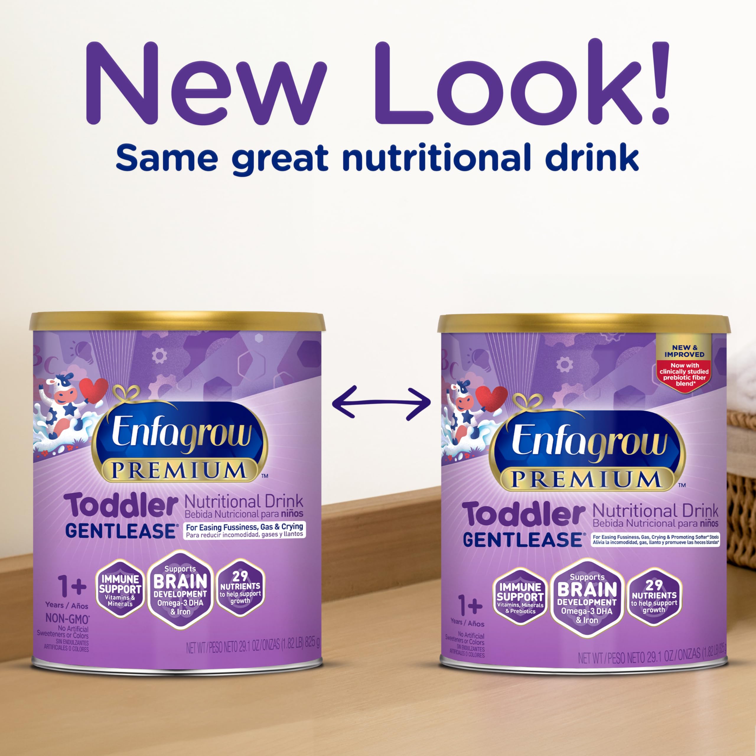 Foto 4 pulgar | Bebida Nutricional Para Niños Pequeños Enfagrow Premium Gentlease 860 Ml - Venta Internacional.