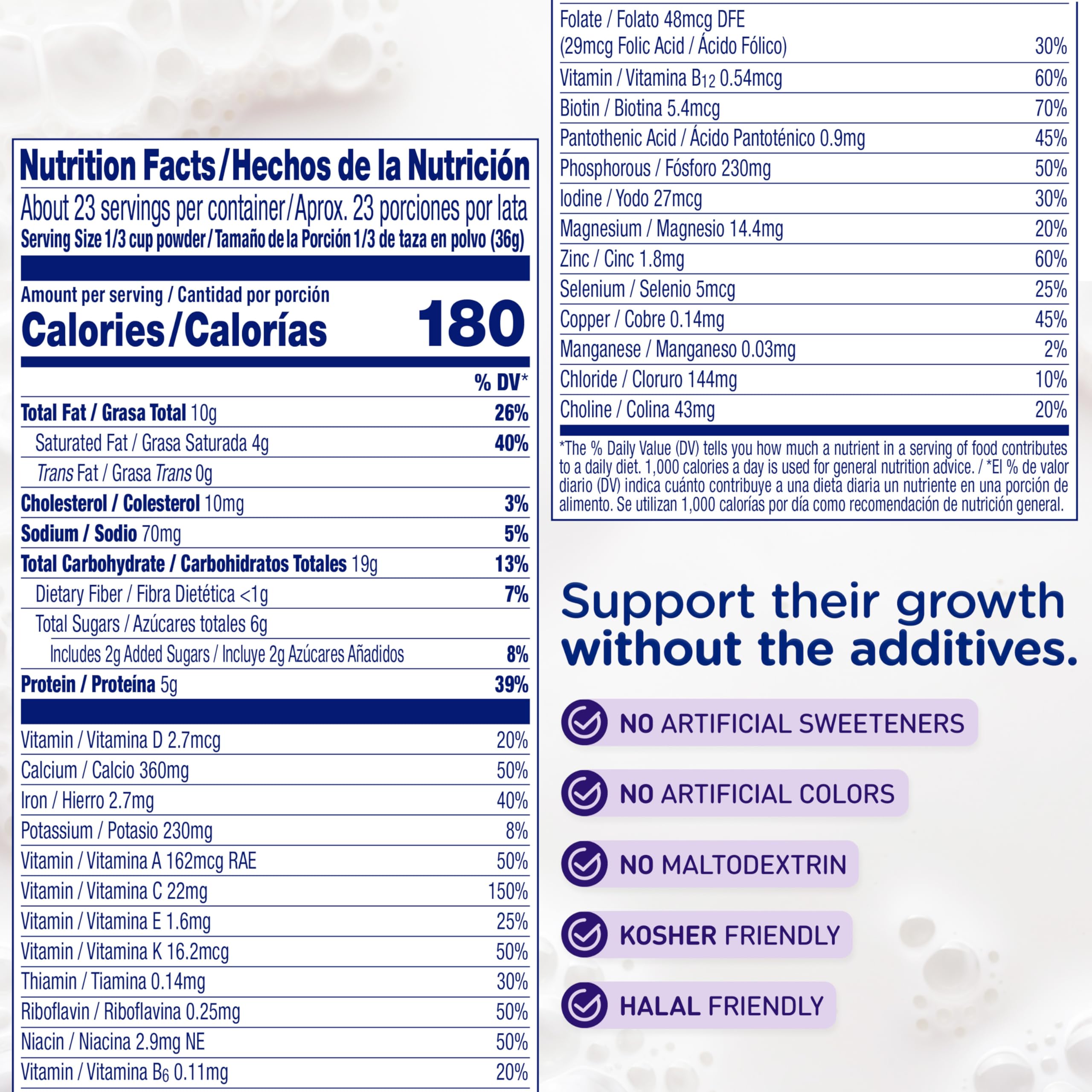 Foto 6 pulgar | Bebida Nutricional Para Niños Pequeños Enfagrow Premium Gentlease 860 Ml - Venta Internacional.