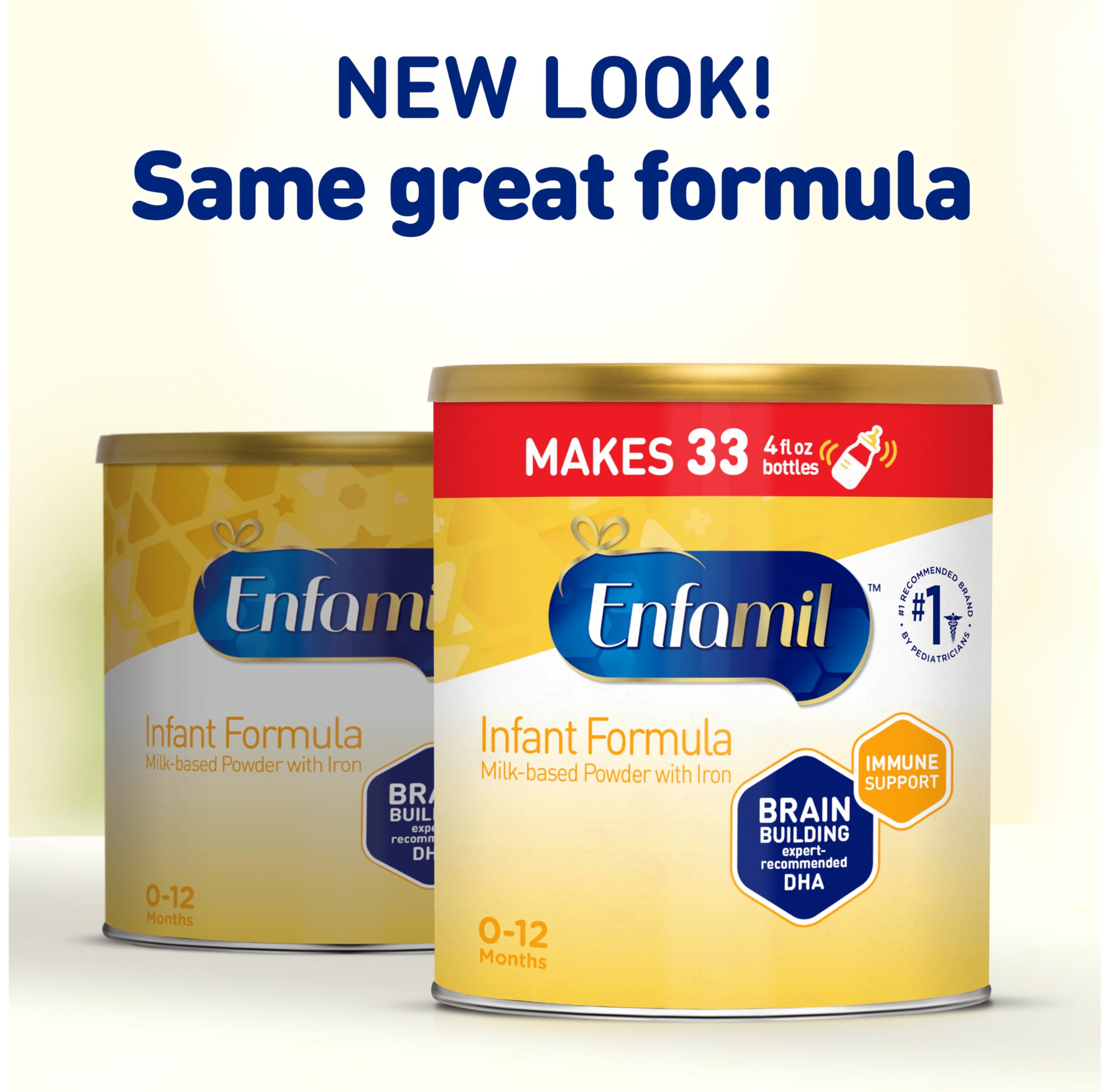 Foto 3 pulgar | Fórmula Para Bebés Enfamil A Base De Leche Infantil Con Hierro 621 1 Ml X4 - Venta Internacional.
