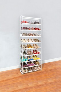 Foto 3 | Super Zapatera para 30 Pares de Zapatos y Apilable Konekte color Blanco
