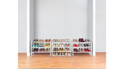 Foto 5 | Super Zapatera para 30 Pares de Zapatos y Apilable Konekte color Blanco