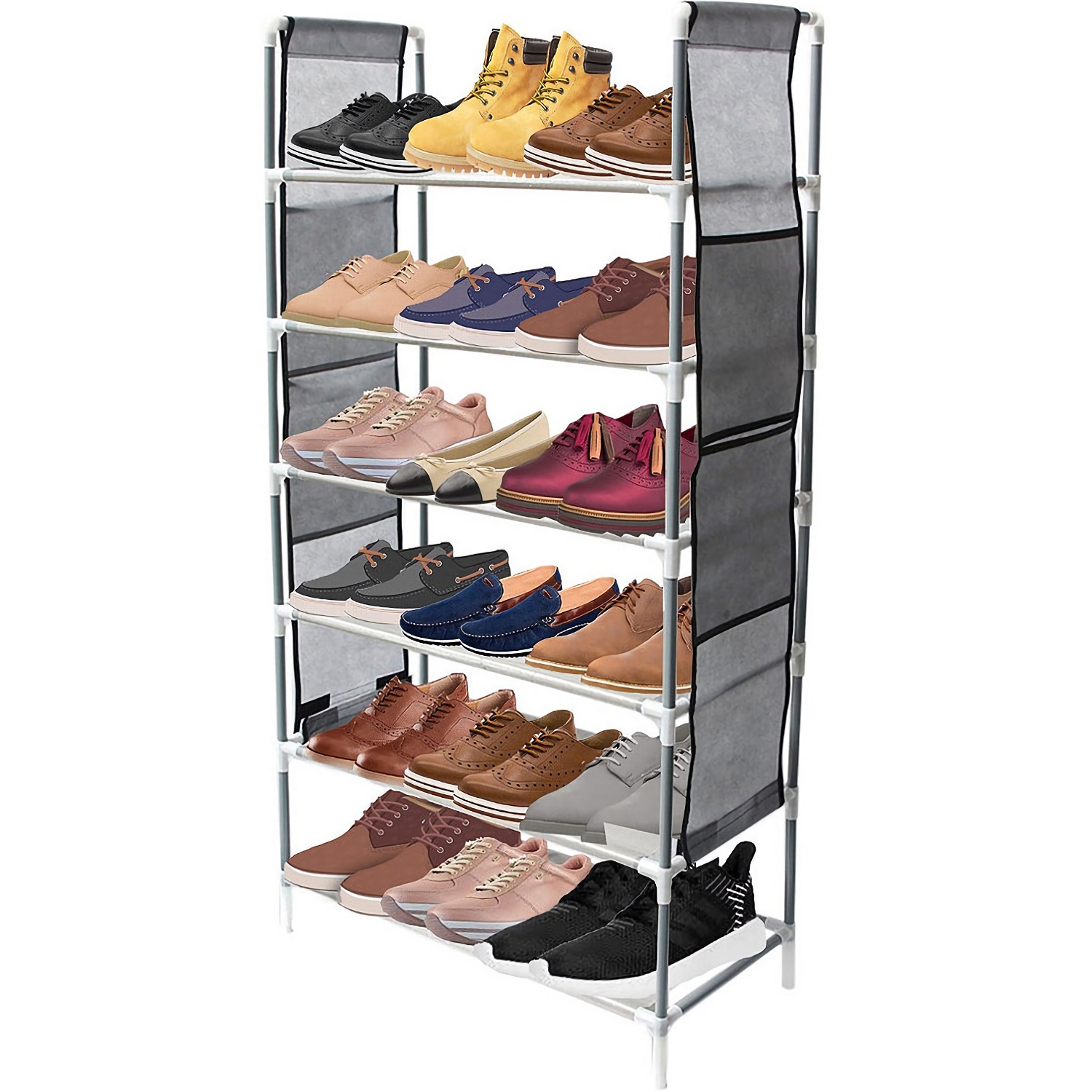 Zapatera Organizador de Zapatos 6 Niveles Compartimientos Casa