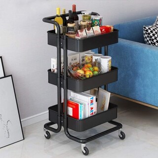 Foto 3 | Carrito Multifuncional Organizador de Plástico Innova
